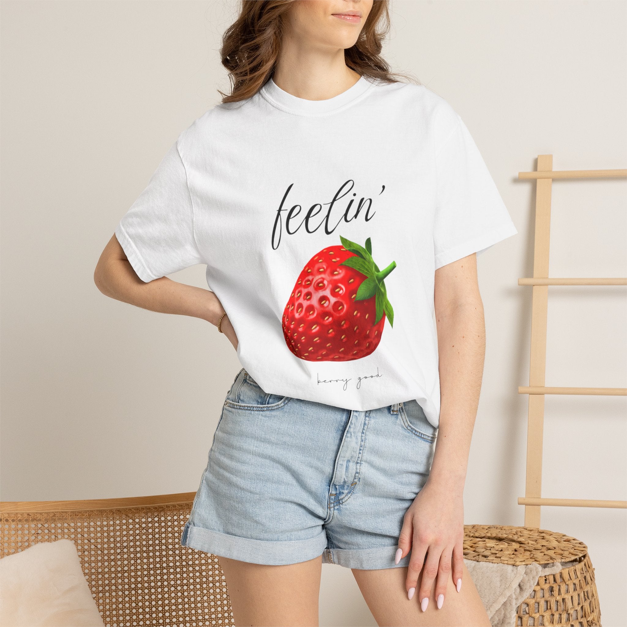 Strawberry 'Feelin'' Graphic T-Shirt