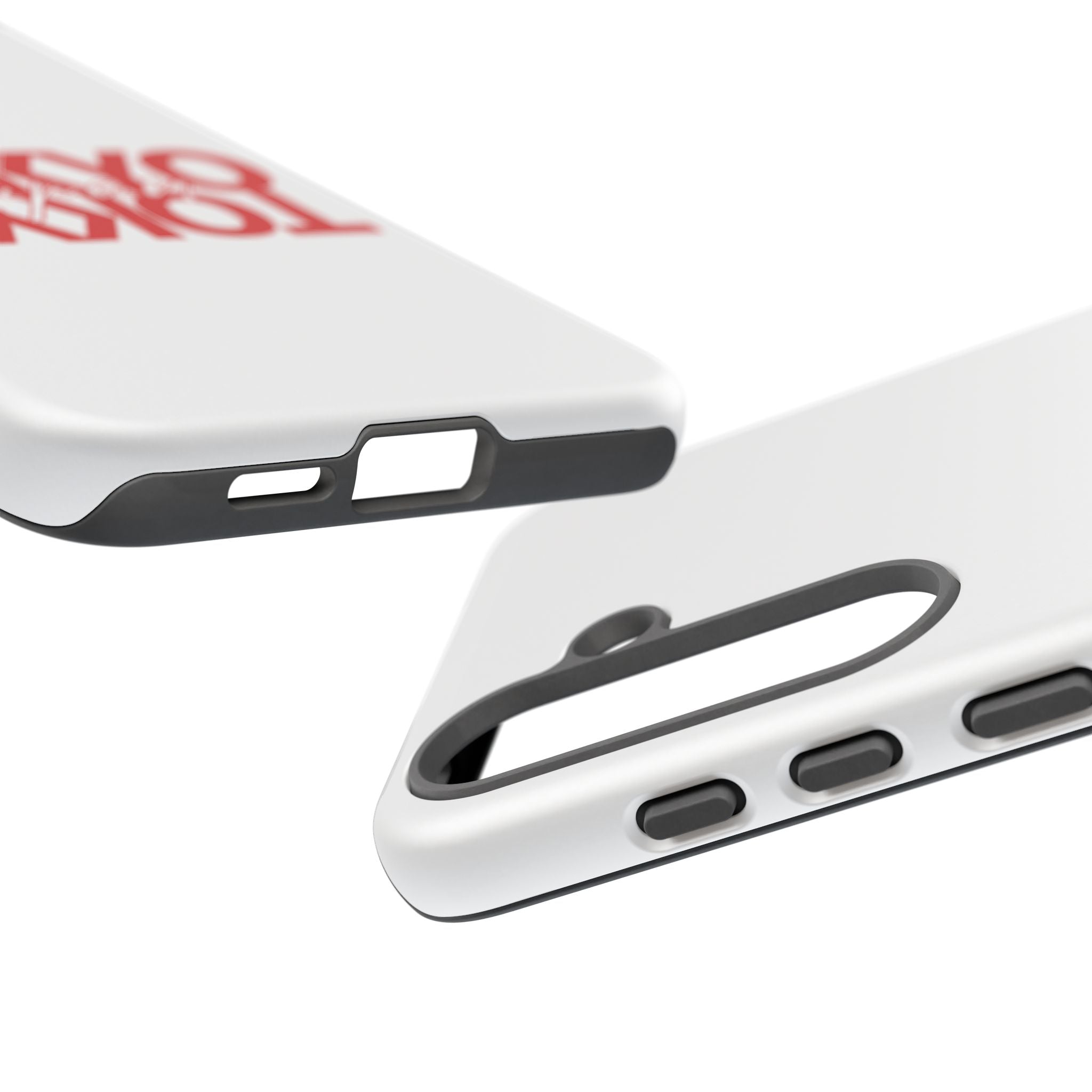 Tokyo Love Phone Case — Minimal Red Graphic Tough Case
