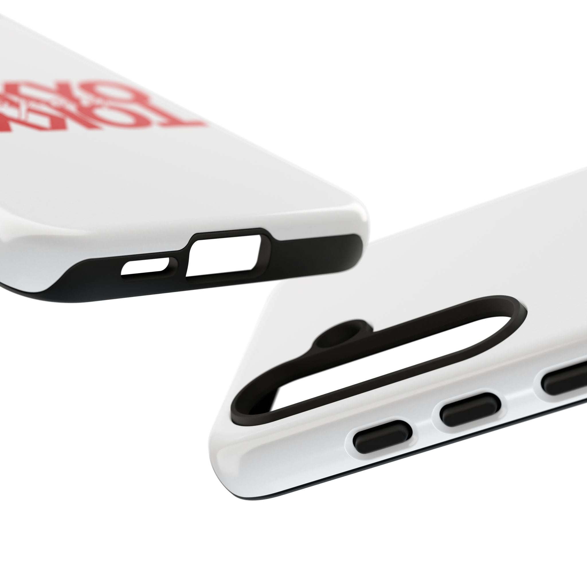 Tokyo Love Phone Case — Minimal Red Graphic Tough Case
