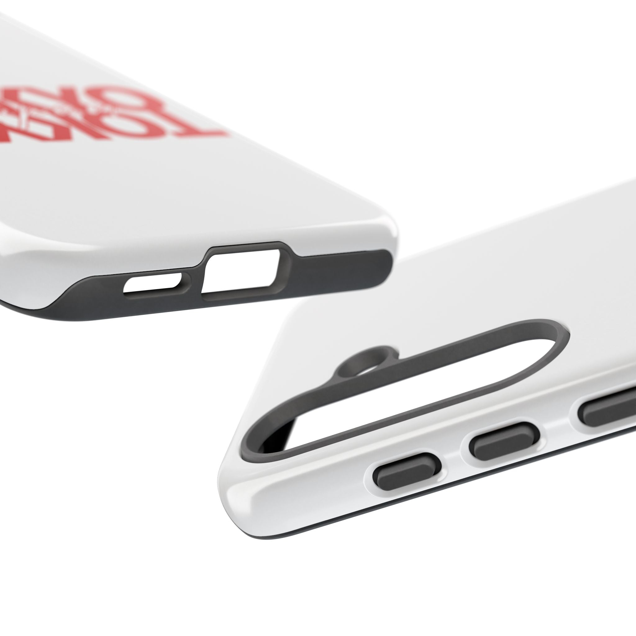 Tokyo Love Phone Case — Minimal Red Graphic Tough Case