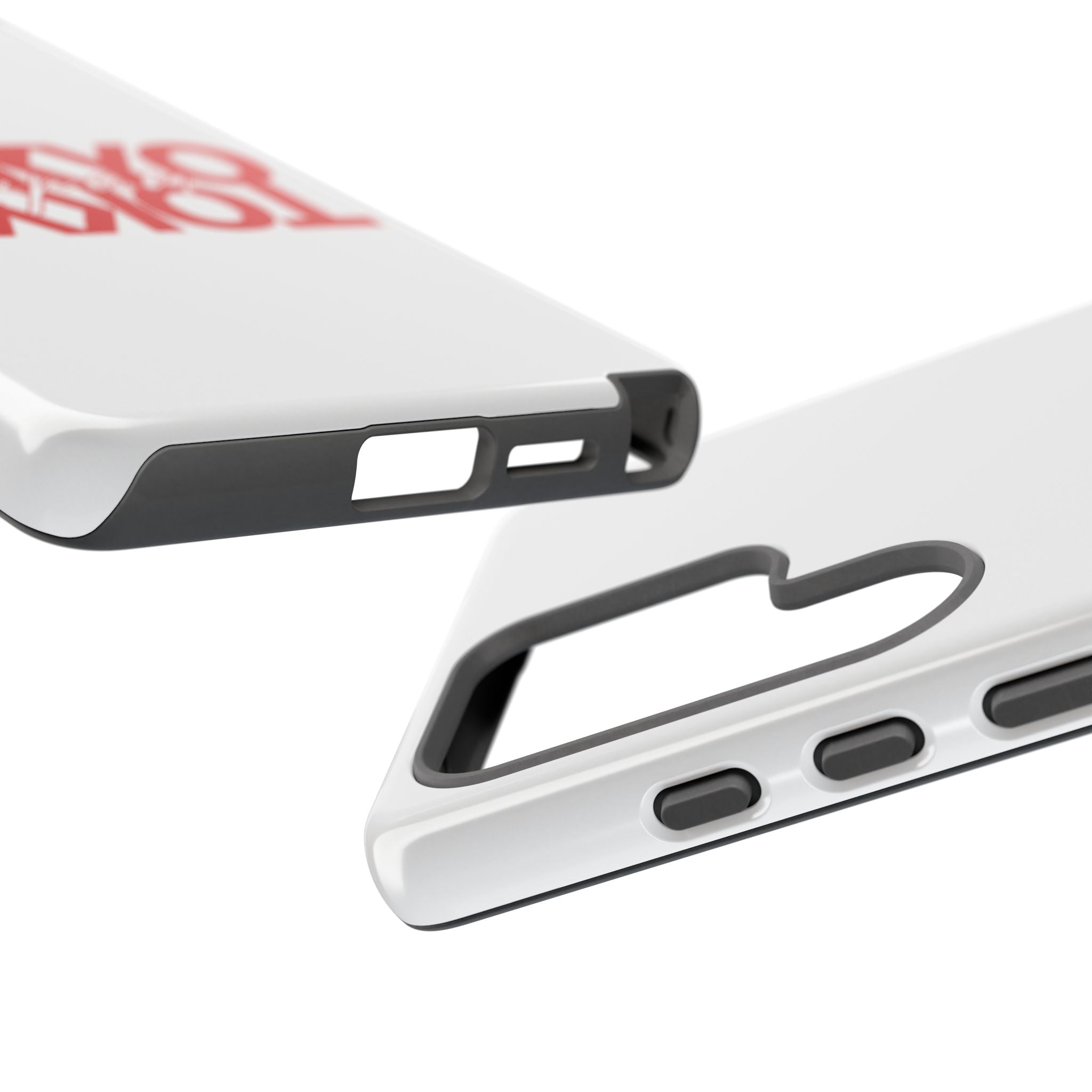Tokyo Love Phone Case — Minimal Red Graphic Tough Case
