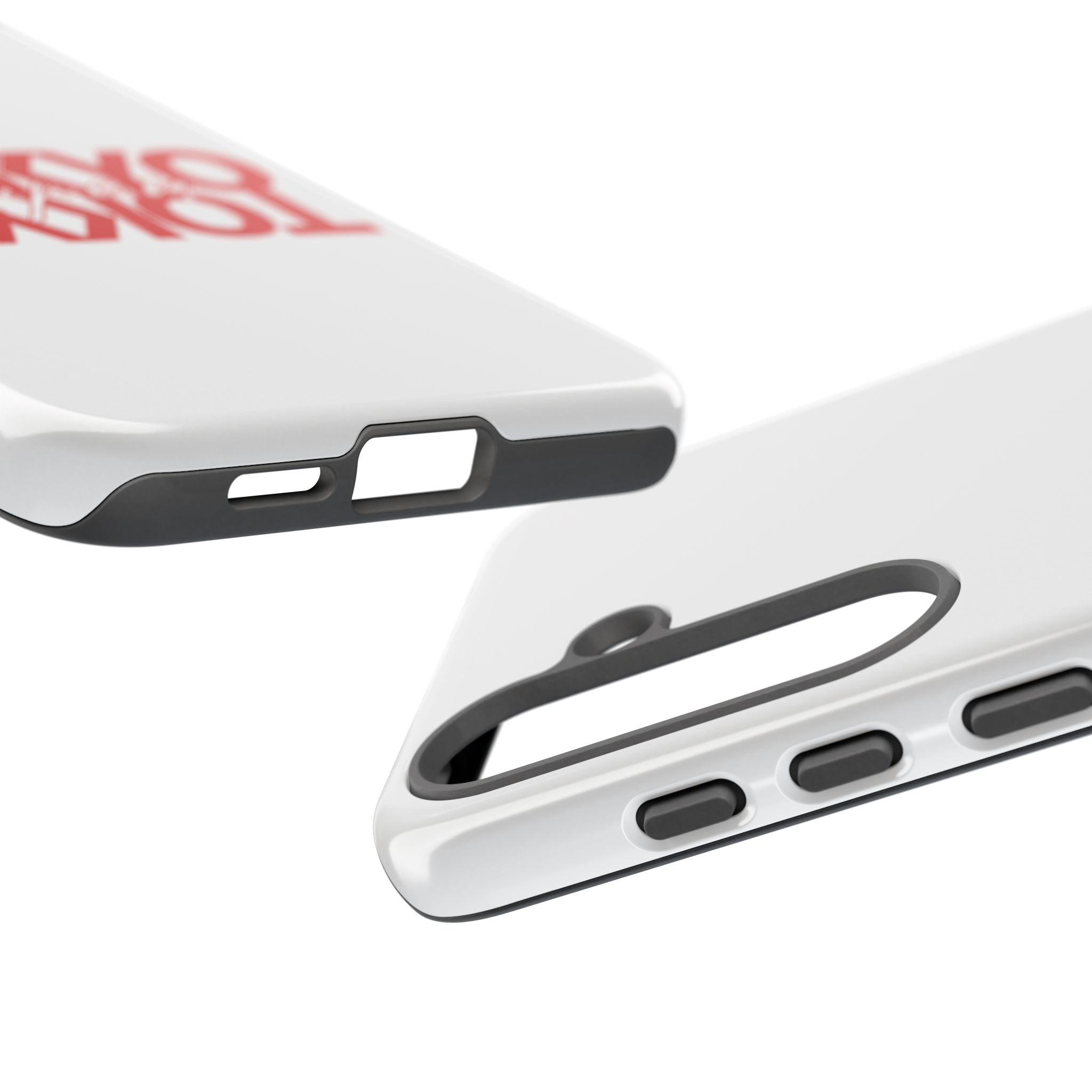 Tokyo Love Phone Case — Minimal Red Graphic Tough Case
