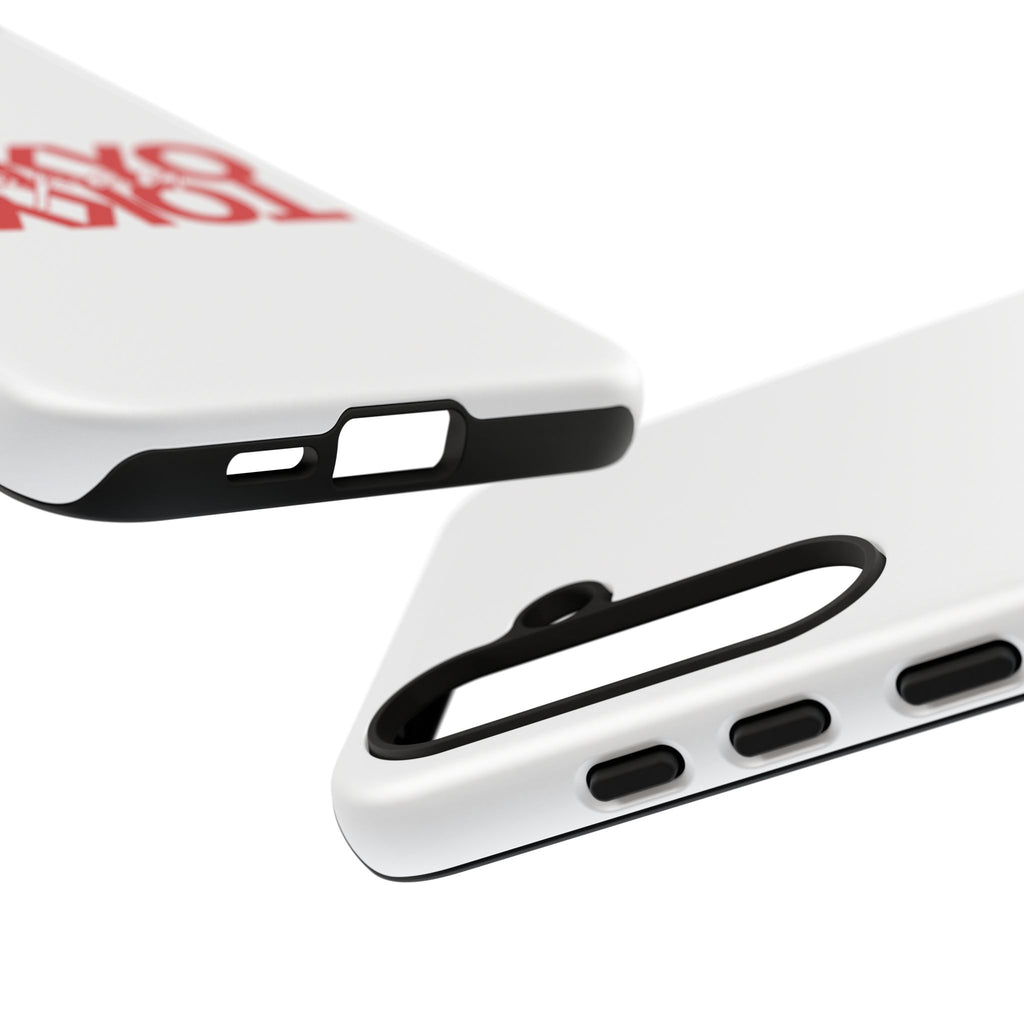 Tokyo Love Phone Case — Minimal Red Graphic Tough Case