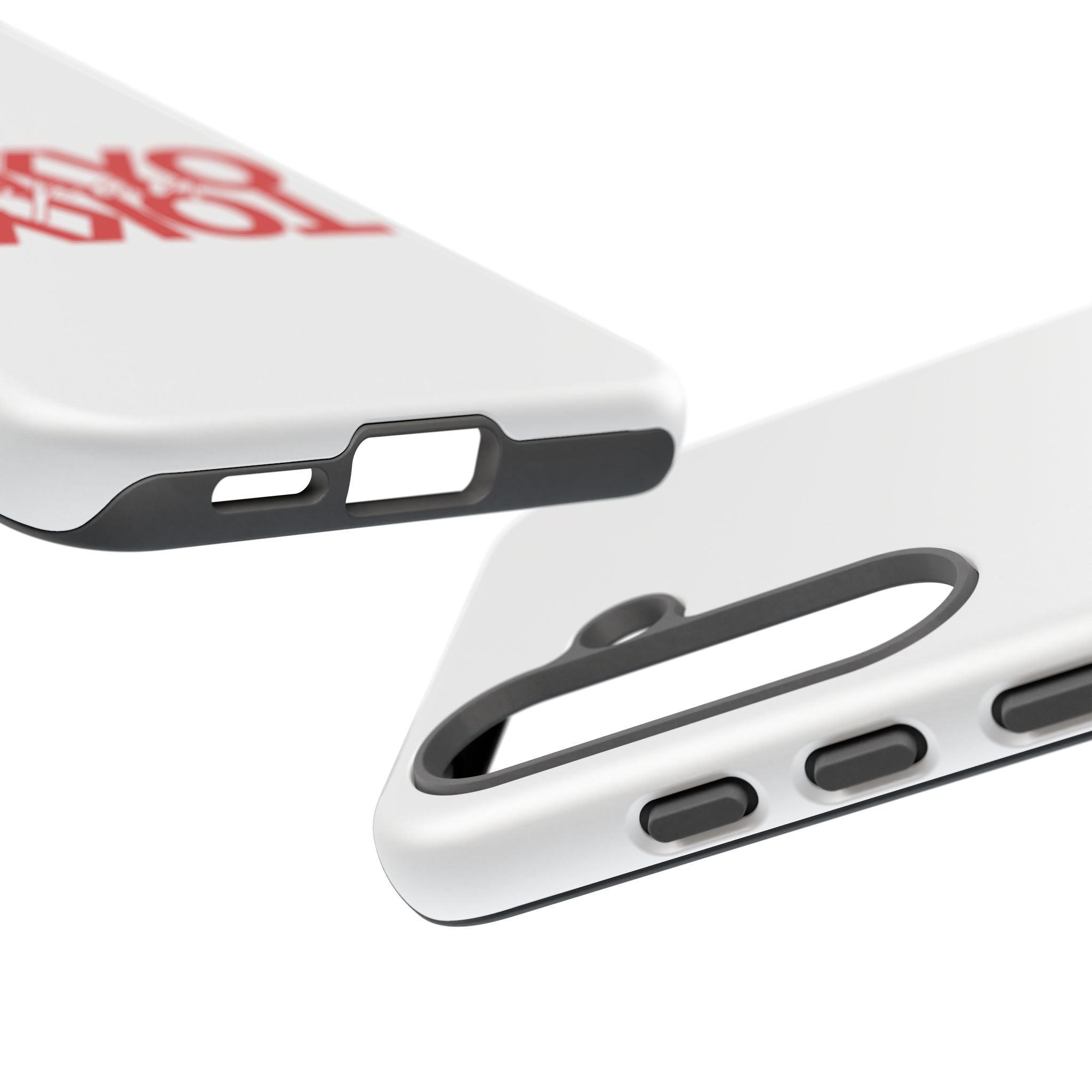 Tokyo Love Phone Case — Minimal Red Graphic Tough Case