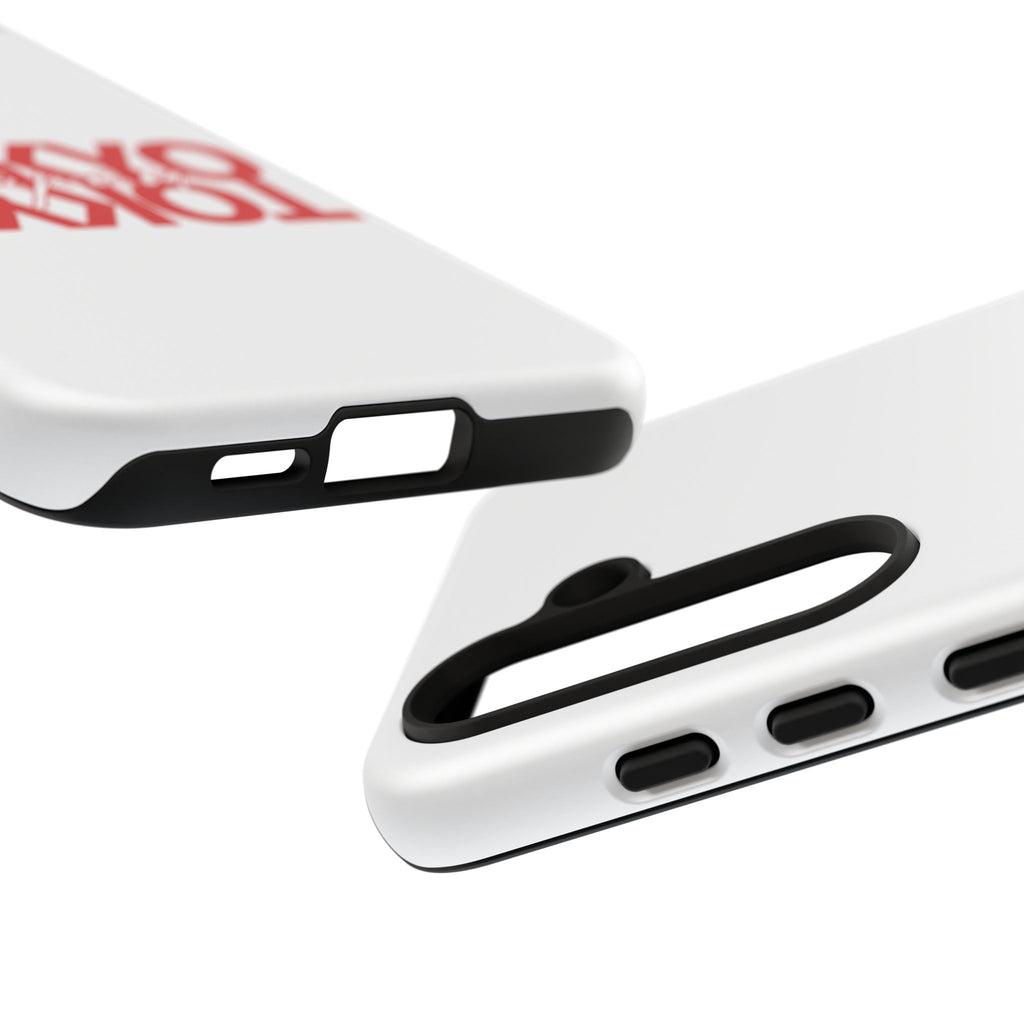 Tokyo Love Phone Case — Minimal Red Graphic Tough Case