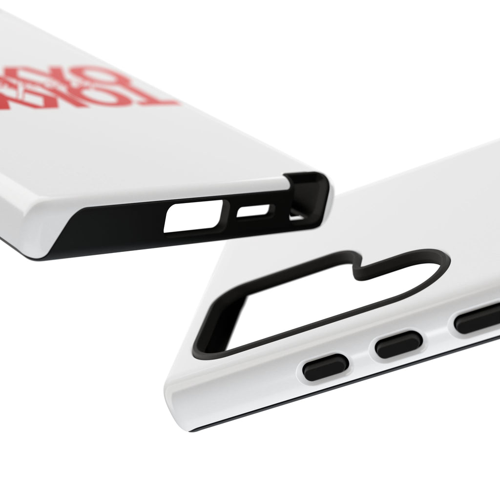 Tokyo Love Phone Case — Minimal Red Graphic Tough Case